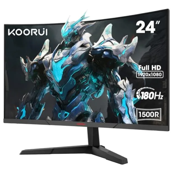 KOORUI 24" incurvé 180 Hz
